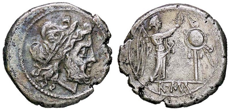 ROMANE REPUBBLICANE - ANONIME - Monete senza simboli (dopo 211 a.C.) - Vittoriat...