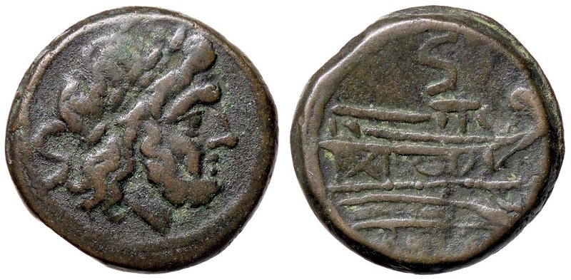 ROMANE REPUBBLICANE - ANONIME - Monete senza simboli (dopo 211 a.C.) - Semisse -...