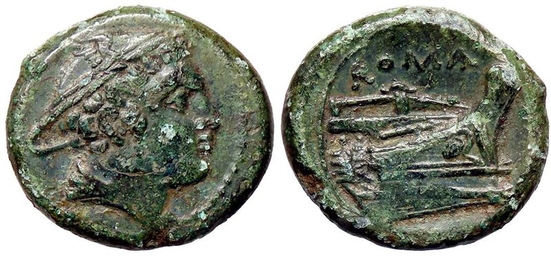 ROMANE REPUBBLICANE - ANONIME - Monete senza simboli (dopo 211 a.C.) - Semuncia ...