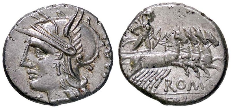 ROMANE REPUBBLICANE - BAEBIA - M. Baebius Q. f. Tampilus (137 a.C.) - Denario - ...