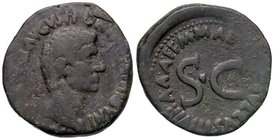 ROMANE IMPERIALI - Augusto (27 a.C.-14 d.C.) - Asse - Testa a d. /R SC entro scritta circolare C. 448 (AE g. 12,4)
qBB