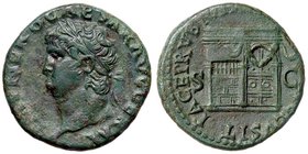 ROMANE IMPERIALI - Nerone (54-68) - Asse - Testa laureata a s. /R Tempio di Giano con porta a d. C. 175 (AE g. 11,58)
BB+