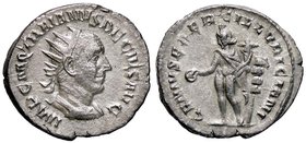 ROMANE IMPERIALI - Traiano Decio (249-251) - Antoniniano - Busto radiato e drappeggiato a d. /R Il Genio stante a s. con patera e cornucopia; dietro, ...