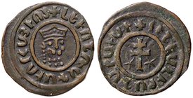 ESTERE - ARMENIA - Leone I (1129-1140) - Tank - Testa coronata entro cerchio /R Doppia croce tra due stelle entro cerchio (AE g. 8,47)
SPL