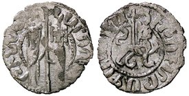 ESTERE - ARMENIA - Hetoum I (1226-1271) - Tram - Hetoum e Zabel stanti con lunga croce /R Leone coronato a d. con croce (AG g. 2,58)
qBB