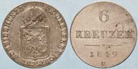 ESTERE - AUSTRIA - Rivoluzione (1848-1849) - 6 Kreuzer 1849 C Kr. 2199 MI
BB+