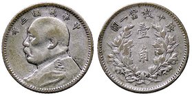 ESTERE - CINA - Repubblica Popolare Cinese (1912) - 10 Centesimi 1914 Kr. 326 AG
BB