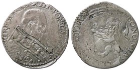 ZECCHE ITALIANE - BOLOGNA - Gregorio XIII (1572-1585) - Bianco - Busto a d. con piviale /R Leone Vessillifero CNI 23; Munt. 360 R (AG g. 4,26)
MB-BB