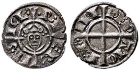 ZECCHE ITALIANE - BRINDISI - Federico II (1197-1250) - Denaro (1239) - Croce intersecante /R Testa coronata MIR 282 NC (MI g. 0,55)
BB-SPL