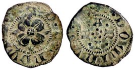 ZECCHE ITALIANE - FANO - Pandolfo III Malatesta (1384-1427) - Picciolo - Rosa a quattro petali entro contorno perlinato /R Lettere entro cerchio CNI 1...