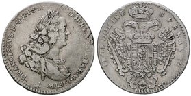 ZECCHE ITALIANE - FIRENZE - Francesco I Imperatore (1746-1765) - Francescone 1750 CNI 45; MIR 362/3 R AG Colpetto
BB