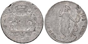 ZECCHE ITALIANE - GENOVA - Dogi Biennali (terza fase, 1637-1797) - 8 Lire 1797 CNI 5; Mont. 43 R AG
MB-BB