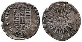 ZECCHE ITALIANE - MANTOVA - Ferdinando Gonzaga (1612-1626) - 7 Soldi - Stemma coronato /R Sole raggiante CNI 33; MIR 613 NC MI
BB