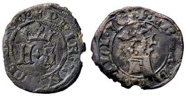 ZECCHE ITALIANE - MILANO - Francesco I Sforza (1450-1466) - Trillina - Elmo con cimiero a s. /R F S coronate CNI 101/106; MIR 187 (MI g. 0,91)
bel BB