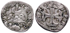 ZECCHE ITALIANE - MILANO - Carlo V (1535-1556) - Soldo - Acciarino e pietra focale, sopra, mitria imperiale /R Croce fogliata Crippa 21; MIR 294 NC (M...