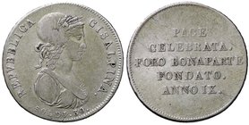 ZECCHE ITALIANE - MILANO - Repubblica Cisalpina (1800-1802) - 30 Soldi A. IX Pag. 9; Mont. 185 AG
MB-BB
