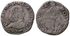 ZECCHE ITALIANE - MODENA - Francesco I d'Este (1629-1658) - Giorgino - Busto corazzato a d., sotto IT /R San Geminiano genuflesso a d. in atto di preg...