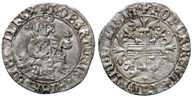 ZECCHE ITALIANE - NAPOLI - Roberto d'Angiò (1309-1343) - Gigliato - Il Re seduto in trono /R Croce gigliata P.R. 1/2; MIR 28 (AG g. 3,69)
BB+