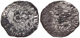 ZECCHE ITALIANE - NAPOLI - Roberto d'Angiò (1309-1343) - Gigliato - Il Re seduto in trono /R Croce gigliata P.R. 1/2; MIR 28 (AG g. 3,95) Sedimenti
B...