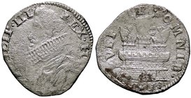 ZECCHE ITALIANE - NAPOLI - Filippo III (1598-1621) - 15 Grana 1618 P.R. 14; MIR 208/1 AG
meglio di MB