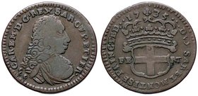 SAVOIA - Carlo Emanuele III (1730-1773) - 2,5 Soldi 1735 Mont. 52 R MI
qBB/BB+