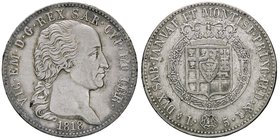 SAVOIA - Vittorio Emanuele I (1802-1821) - 5 Lire 1818 Pag. 12; Mont. 26 R AG
BB-SPL