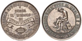 MEDAGLIE - SAVOIA - Umberto I (1878-1900) - Medaglia 1889 - Il circolo di pubblico insegnamento AG Opus: A. Zappata Ø 35
FDC