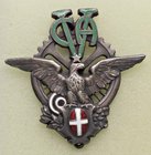 MEDAGLIE - SAVOIA - Vittorio Emanuele III (1900-1943) - Distintivo Volontari-Ciclisti-Automobilisti RRR AG
Ottimo