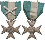 MEDAGLIE - SAVOIA - Vittorio Emanuele III (1900-1943) - Croce Al merito per 16 anni di servizio nella FFAA AG
SPL