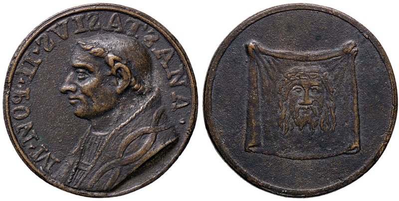 MEDAGLIE - PAPALI - Anastasio II (496-498) - Medaglia - Busto a s. /R Immagine d...