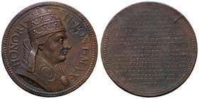 MEDAGLIE - PAPALI - Onorio III (1216-1227) - Medaglia - Busto a d. /R Scritta AE Ø 38
BB+