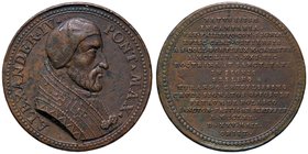 MEDAGLIE - PAPALI - Alessandro IV (1254-1261) - Medaglia - Busto a d. /R Scritta AE Ø 38
BB+