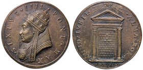 MEDAGLIE - PAPALI - Sisto IV (1471-1484) - Medaglia - Busto a s. /R La Porta Santa AE Ø 44
SPL