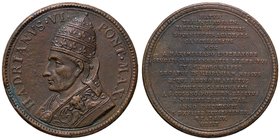 MEDAGLIE - PAPALI - Adriano VI (1522-1523) - Medaglia - Busto a s. /R Scritta AE Ø 38
BB+