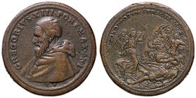 MEDAGLIE - PAPALI - Gregorio XIII (1572-1585) - Medaglia 1572 A. I - Strage degli Ugonotti - Busto del Pontefice a s. /R Scena della strage degli Ugon...