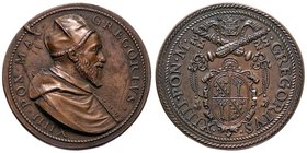 MEDAGLIE - PAPALI - Gregorio XIV (1590-1591) - Medaglia - Busto a d. /R Stemma AE Ø 35
SPL-FDC