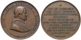 MEDAGLIE - PAPALI - Pio IX (1866-1870) - Medaglia 1871 - Giubileo - Busto a d. /R Scritta su 10 righe AE Ø 50
SPL