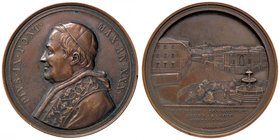 MEDAGLIE - PAPALI - Pio IX (1866-1870) - Medaglia A. XXX Mont. 94 AE Segni al bordo
SPL