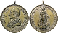 MEDAGLIE - PAPALI - Leone XIII (1878-1903) - Medaglia Ora pro nobis MD Ø 47
qSPL