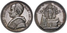 MEDAGLIE - PAPALI - Leone XIII (1878-1903) - Medaglia A. XXI Mont. 47 AG Colpetto
SPL+