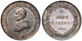 MEDAGLIE - PAPALI - Leone XIII (1878-1903) - Medaglia Ai benemerenti Modesti 442 AG Ø 32
SPL-FDC