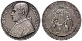 MEDAGLIE - PAPALI - Pio XII (1939-1958) - Medaglia 1958 A. XX - Bruxelles, sede universale apostolica AG Opus: Mistruzzi Ø 44
qFDC