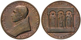 MEDAGLIE - PAPALI - Pio XII (1939-1958) - Medaglia 1956 - Giustizia, Carità e Pace - Busto a s. /R Allegoria AE Opus: Mistruzzi Ø 44
FDC