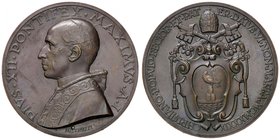 MEDAGLIE - PAPALI - Pio XII (1939-1958) - Medaglia A. I Mont. 41 R AE Segnetti al D/
SPL/SPL+
