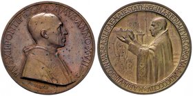 MEDAGLIE - PAPALI - Pio XII (1939-1958) - Medaglia A. XVII Mont. 57 AE Macchioline
qFDC