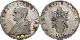 MEDAGLIE - PAPALI - Paolo VI (1963-1978) - Medaglia 1963 A. I - Incoronazione - Busto a s. /R Chiavi, tiara, stemma e data AG Opus: Giampaoli Ø 44 In ...