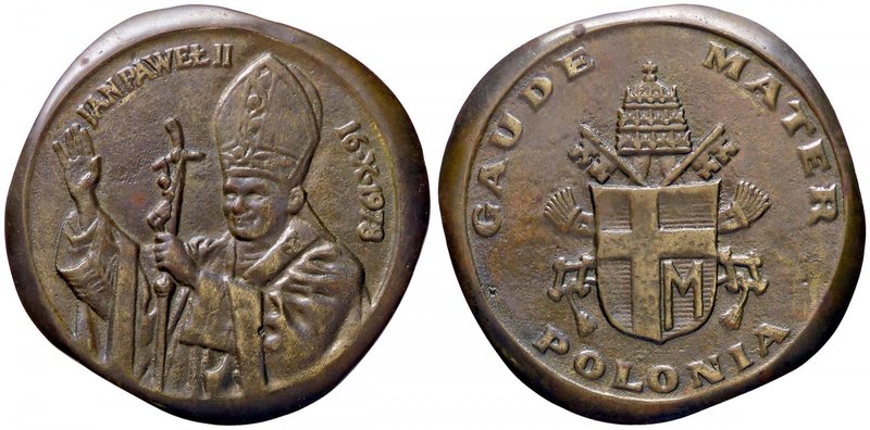 MEDAGLIE - PAPALI - Giovanni Paolo II (1978-2005) - Medaglia 1978 AE Ø 73
FDC
