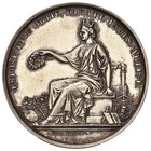 MEDAGLIE - CITTA' - Pavia - Medaglia 1877 - Esposizione Industriale - Allegoria /R Scritta R AG Opus: Broggi Ø 38
qFDC