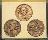 MEDAGLIE - CITTA' - San Marino - Trittico 1977 - Toscanini anniversario della morte AE Opus: Berti Ø 60 In confezione
FDC