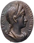 MEDAGLIE - PERSONAGGI - Messalina (moglie di Claudio) - Placchetta uniface AE mm 44x55
SPL
